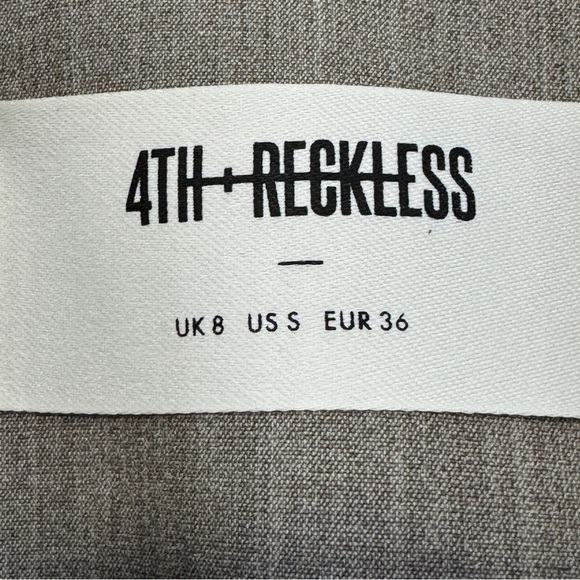 4th + Reckless Colorblock Cropped Blazer | Size S - Picture 3 of 6